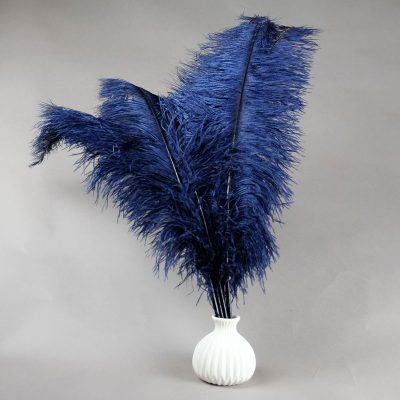 Blauwe struisvogelveren | decoratieve veren | decoratie veren